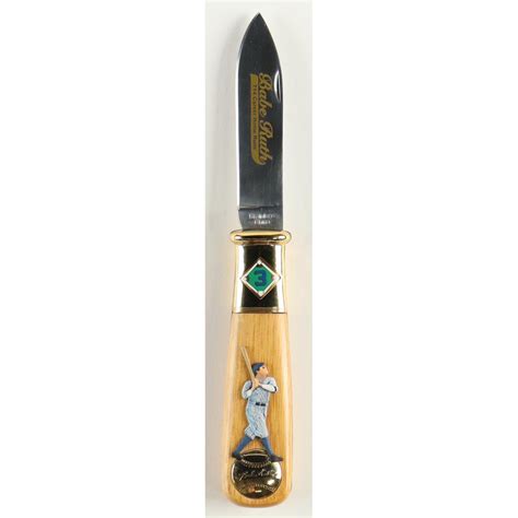 Babe Ruth Vintage Commemorative Pocket Knife Pristine Auction