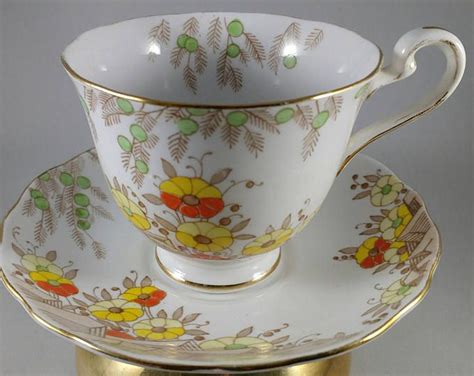 Lovely Vintage Radfords Bone China Floral Chintz On White Tea Etsy