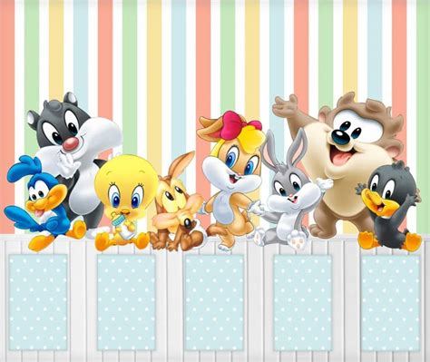Fundo Fotográfico - Baby Looney Tunes | Baby looney tunes, Looney tunes ...