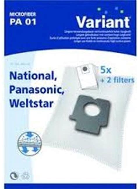 Stofzuigerzakken National Panasonic Welstar Bol