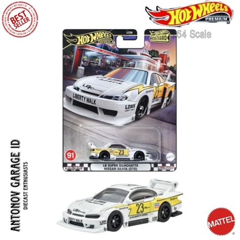 Hot Wheels NISSAN SILVIA S15 LBWK Boulevard JPN Card LB SUPER SILHOUETTE NISSAN SILVIA S15