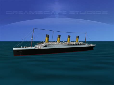 RMS Titanic Free 3D Model - .max - Free3D