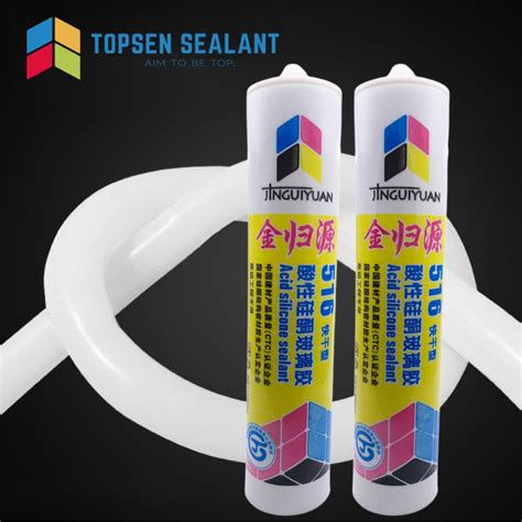 Good Quality Acetic Gp Glass Sealant Rtv Weatherproof Silicone Sealant