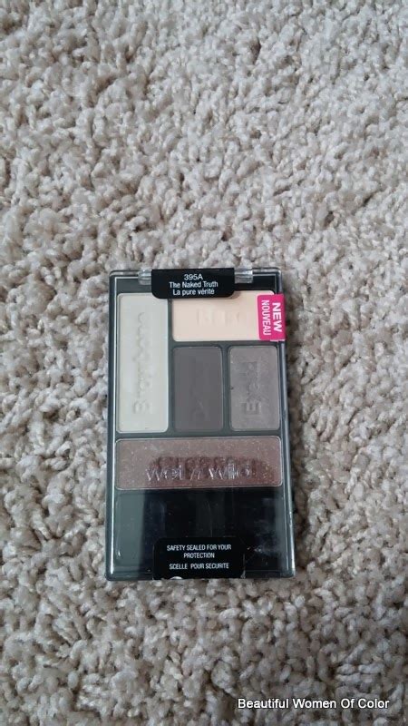 Beautifulwoctv Wet N Wild The Naked Truth Eyeshadow Palette
