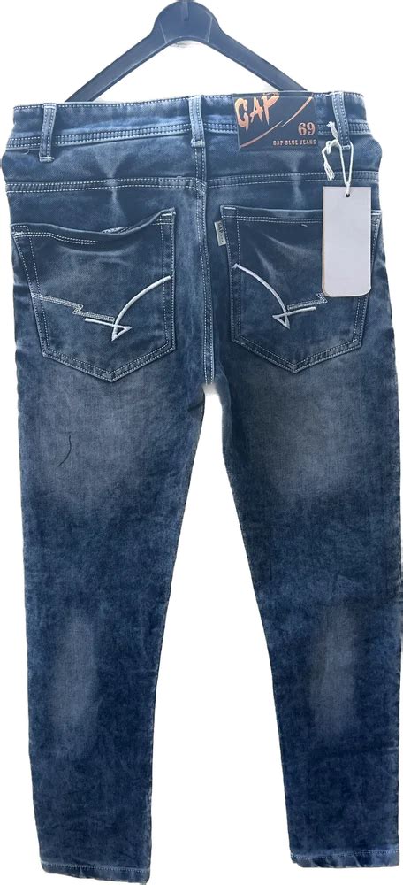 Men Regular Fit Plain Denim Jeans Blue At Rs 1250 Piece In Amritsar