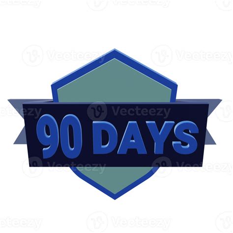 90 Day Guarantee 34762597 Png