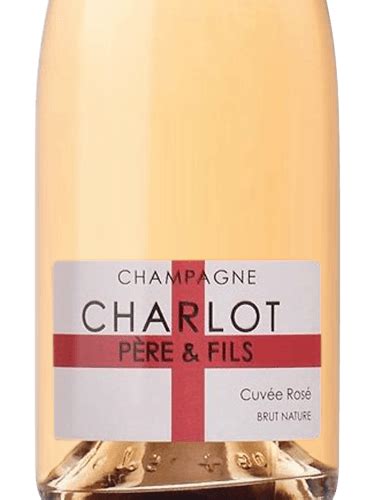 2019 Charlot Père Fils Cuvée Rosé Brut Nature Champagne Vivino US