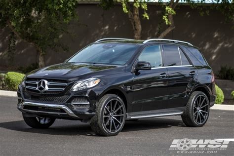 2014 Mercedes Benz GLE ML Class With 22 Lexani CSS 10 In Black