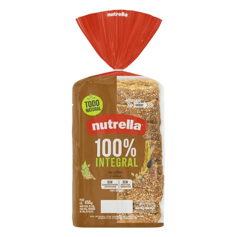 Pão Integral Supreme Nutrella 450g - Supermercado Coop