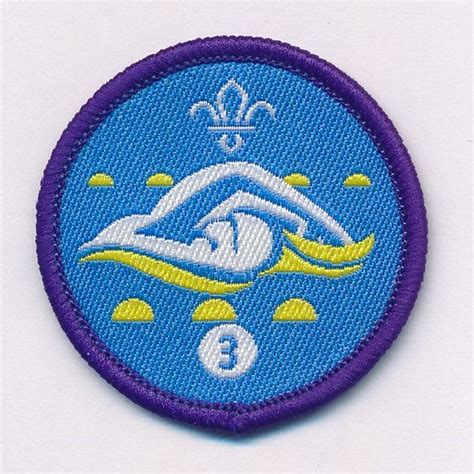 Swimmer Stage Stage Badge Leicestershire Scout Shop