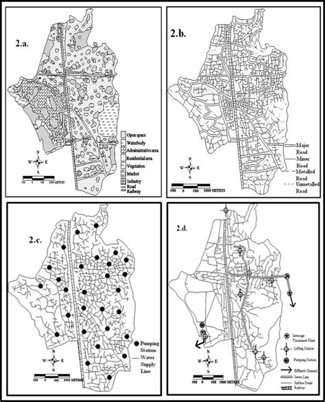 Land Use And Physical Infrastructure Of Barrackpore A Land Use B Download Scientific