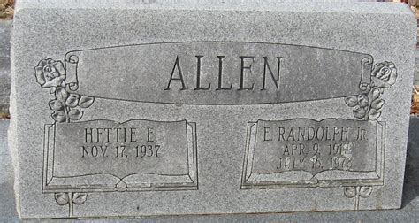 Emmett Randolph Allen Jr Find A Grave Memorial