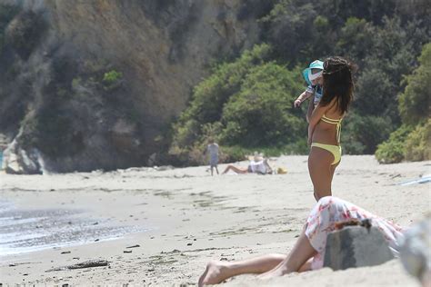 Danielle Campbell In Yellow Bikini 2016 41 GotCeleb