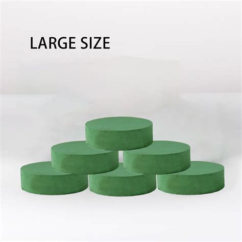 Ljxge Reusable Green Floral Foam Bricks - Wet & Dry Flower Arrangement