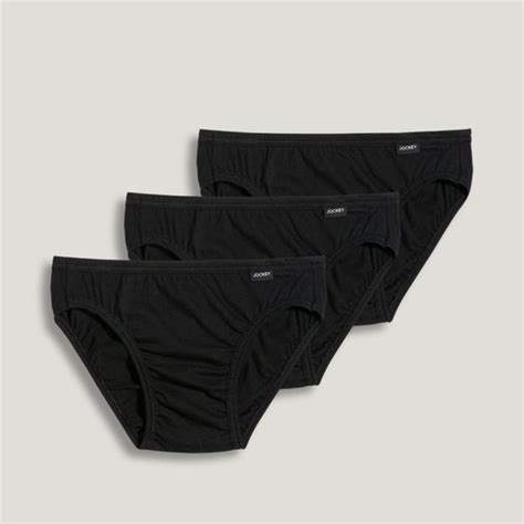 Jockey Underwear Socks Jockey Mens Elance Bikini Blue Pack