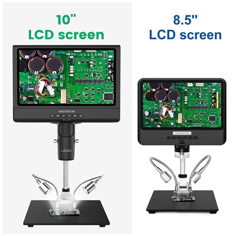 Andonstar AD209 10 Digital Microscope 1080P Adjustable LCD Display