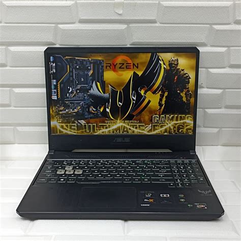 Jual Laptop Gaming Asus Tuf Amd Ryzen 5 3550H ram 8GB SSD 256GB GTX ...