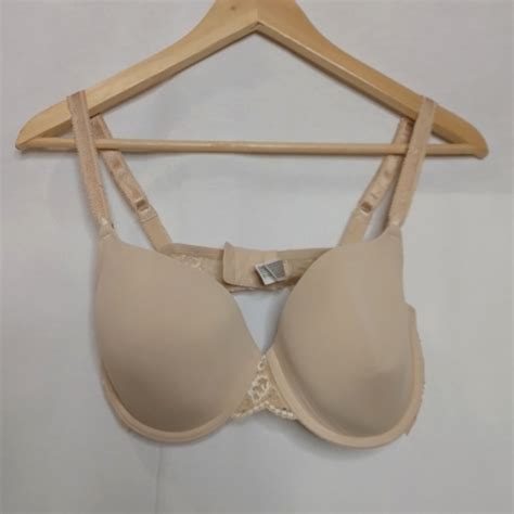 Wacoal Intimates Sleepwear Wacoal French Garden Contour Bra Style Beige Nude Tshirt