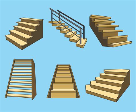 Stairs Vector At Getdrawings Free Download