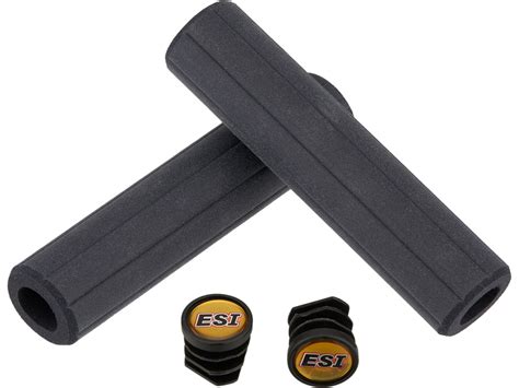 ESI Ribbed Chunky Silicone Handlebar Grips Bike Components