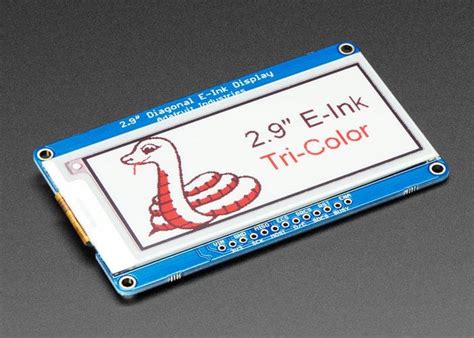 colour   eink display breakout lands  adafruit