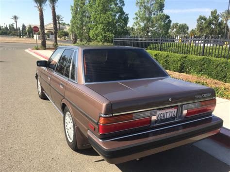 1985 Toyota Cressida Luxury Sedan 4-Door 2.8L - Classic Toyota Cressida