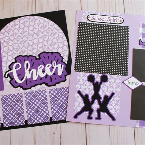 Homecoming Scrapbook Pages Etsy