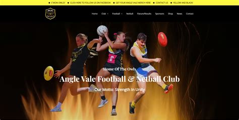 case study angle vale football netball club trail magic web design