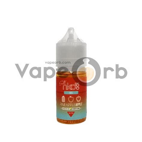 Naked Salt Asia Edition Pineapple Apple Ice Vape Liquid