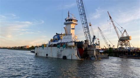 Undocking Of The Osg Endurance Jt Marine Inc Marine Services Shipyard