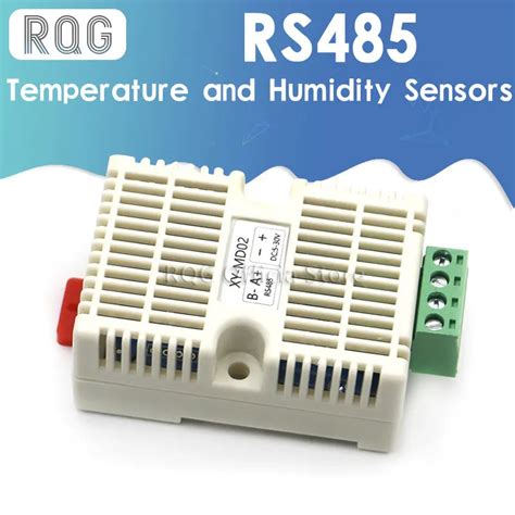 Temperatura E Umidade Transmissor Rs485 Serial Comunica Sensores De