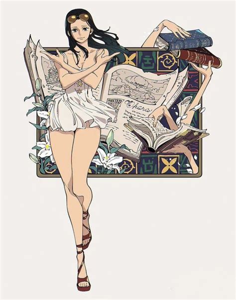 Nico Robin | Robin one piece drawing, Nico robin poses, Nico robin art