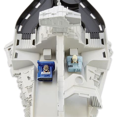 Set De Joaca Hot Wheels Lansator Cu Pista Star Wars Distrugatorul De Stele 2 Personaje 4