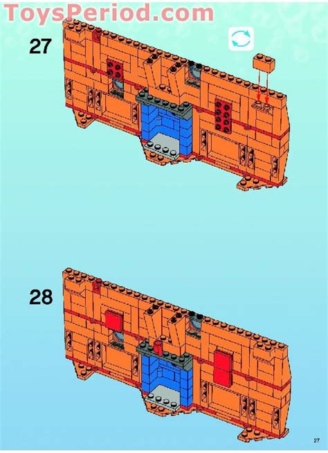 Lego Good Neighbors At Bikini Bottom Instructions And Parts List