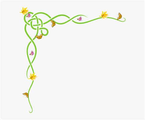 spring border free clipart - Clip Art Library