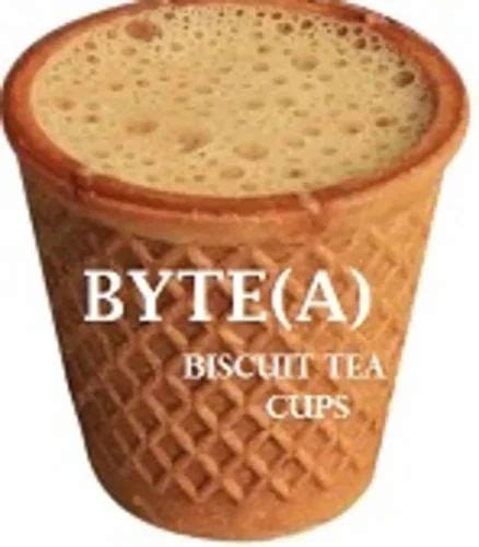 Byte A Vanilla 80ml Edible Biscuit Cup At 6 Piece In Hyderabad ID