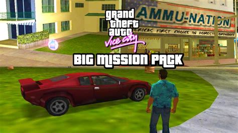 Gta Vice City Big Mission Pack Mod Preview Youtube