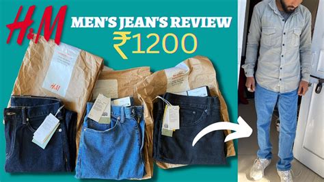 H M Jeans Review Unboxing H M Mens Jeans H M Jeans Haul Best