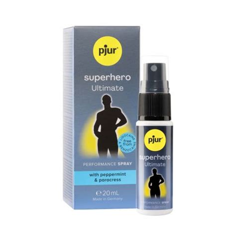 Купить Пролонгирующий спрей самый мощный Рjur Superhero Ultimate Spray ...