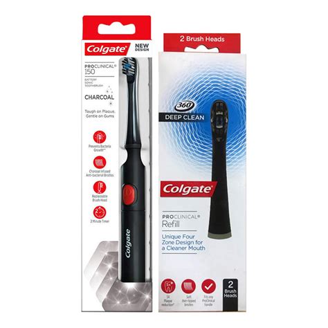 Buy Colgate ProClinical 150 Charcoal Battery Powered Toothbrush with ...