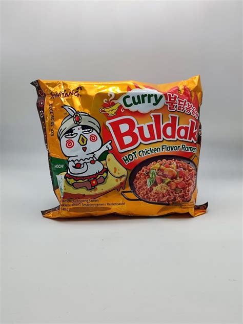 Samyang Buldak Hot Chicken Ramen Curry Flavour G Pachara