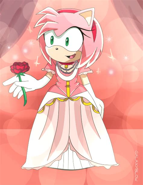 Princess Rose By Prisma Kiss On Deviantart Amy Rose Amy The Hedgehog