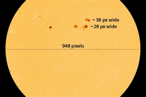How To Observe And Measure Naked Eye Sunspots Sky Telescope