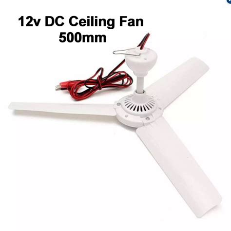 12v Dc Ceiling Fan With Light Shelly Lighting