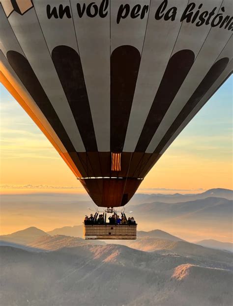 Hot Air Balloon Flight Costa Brava Girona Pyrenees