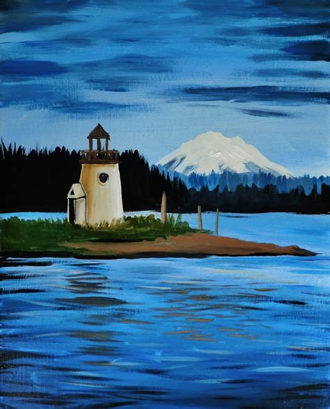 Gig Harbor Lighthouse - Uncorked Canvas