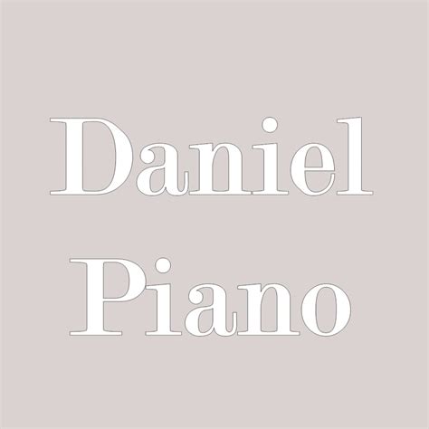 Daniel Piano Youtube