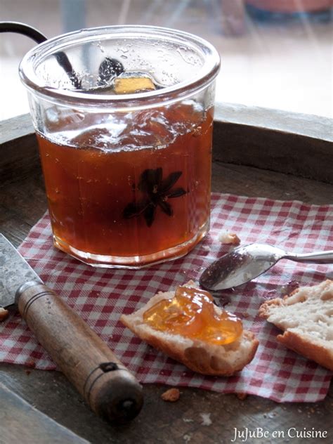 Recette confiture de citre rhum vanille et anis étoilé badiane