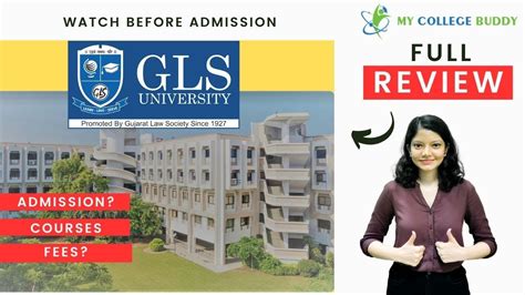 gls university ahmedabad review fees courses admission