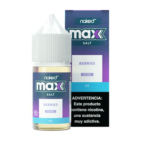 Naked Max Ice Berries Ml Cloud Masters Brasil